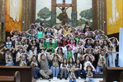 5Âº dia da Novena em louvor a SantÂ´Ana teve a participaÃ§Ã£o do Setor Rio Verde